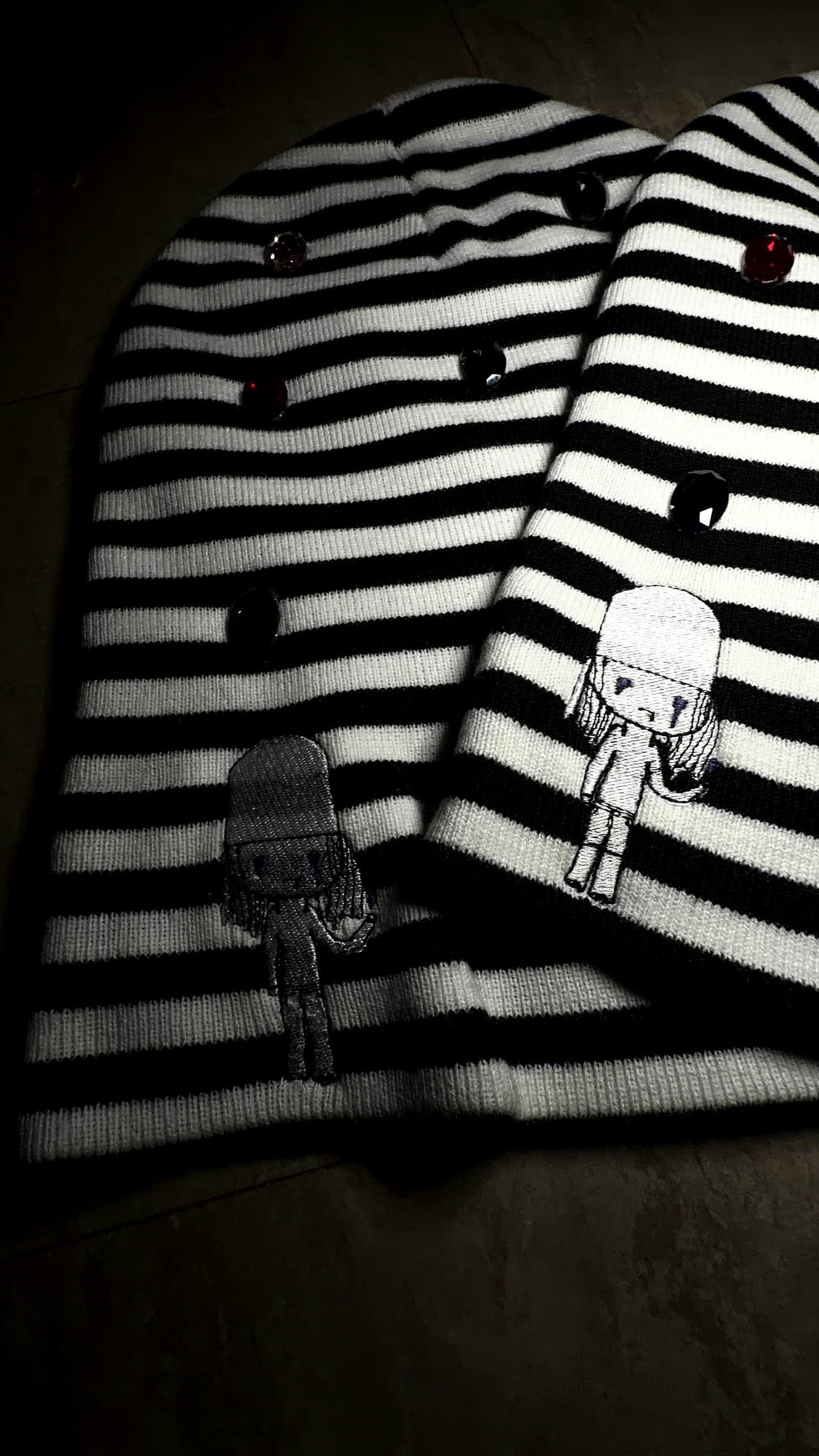 STRIPPED BEANIE