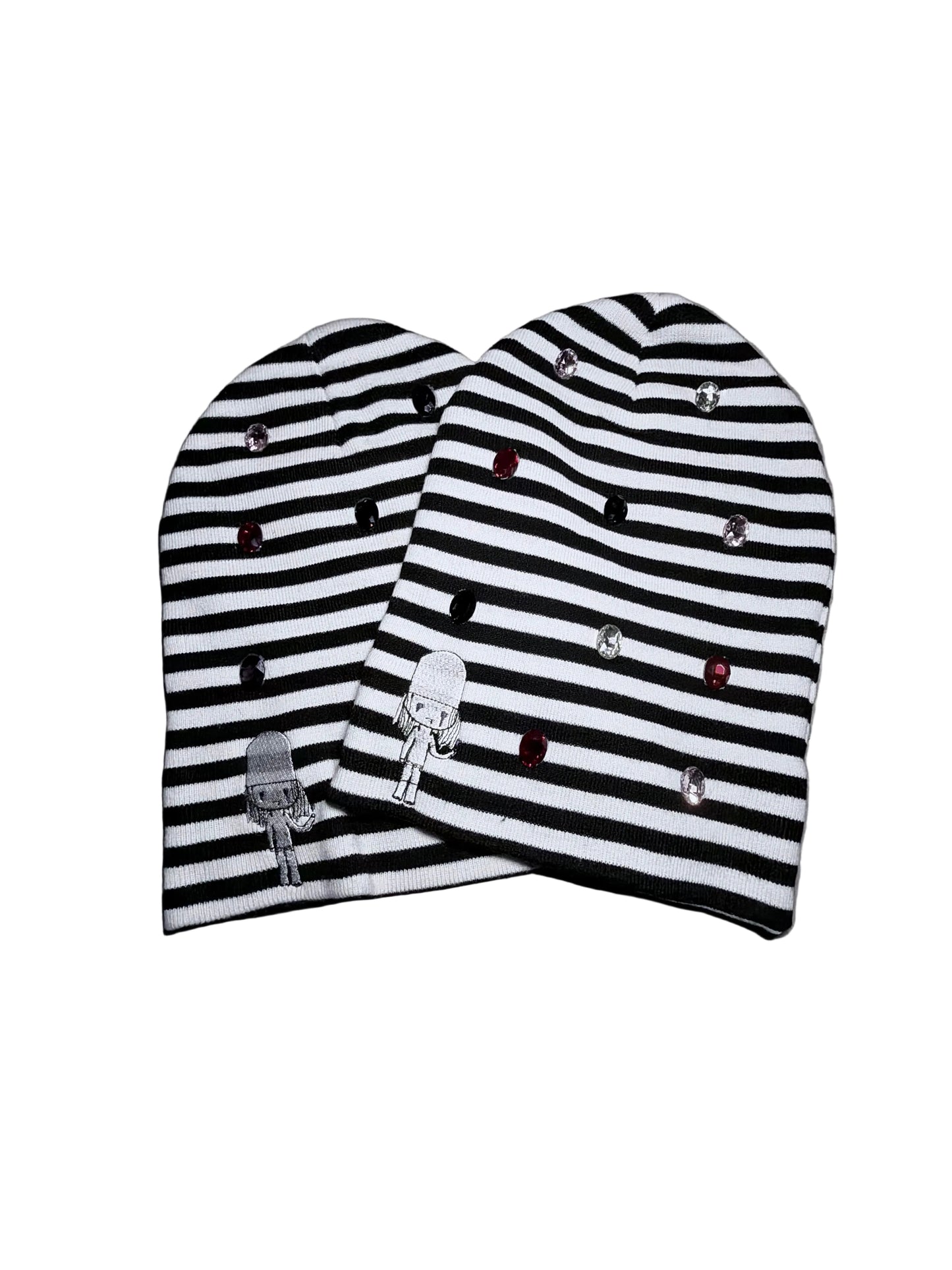 STRIPPED BEANIE